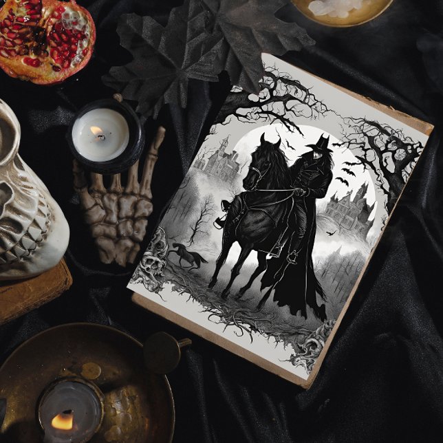 Poster Gothique Reverie Dark Horseman (Créateur téléchargé)
