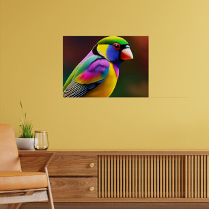 Poster Gouldian Finch