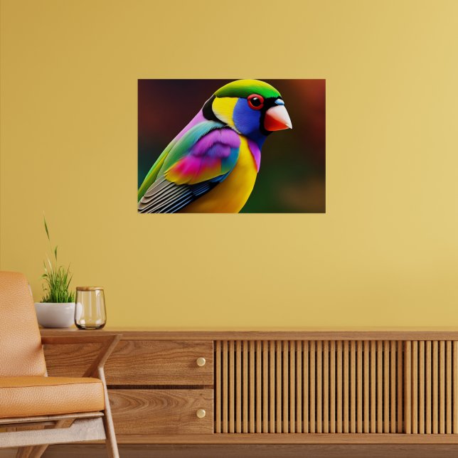 Poster Gouldian Finch (Salon 2)