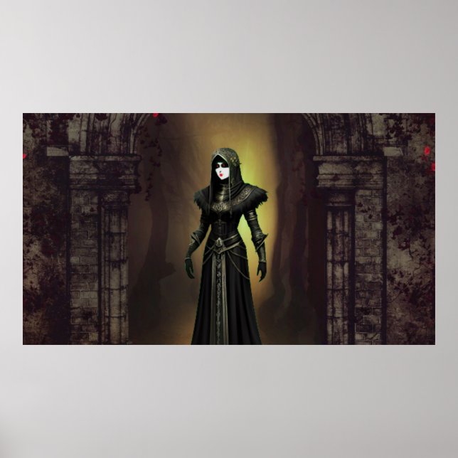 Poster Goule gothique (Devant)
