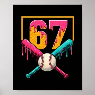 Poster Goutte de glace Bysebyll numéro 67 joueur 67e anni