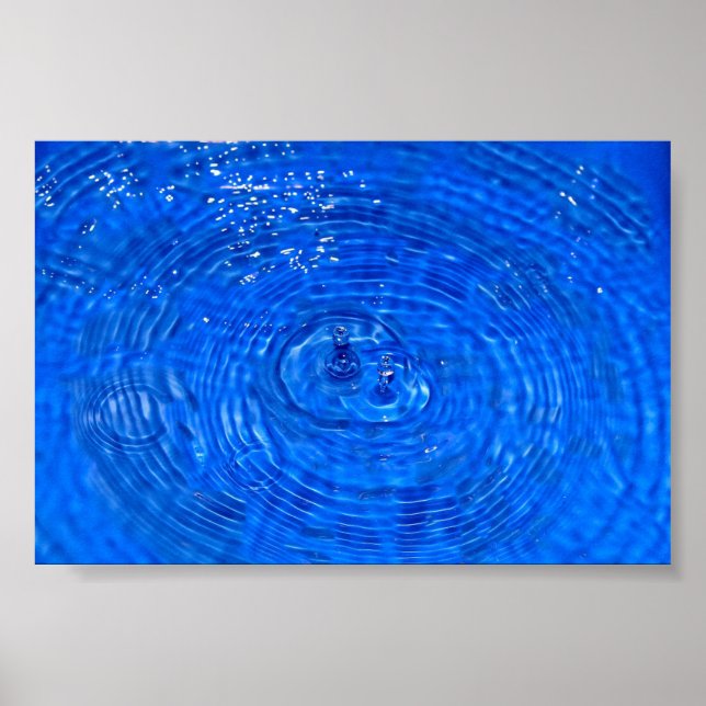 Poster Goutte d'eau (Devant)