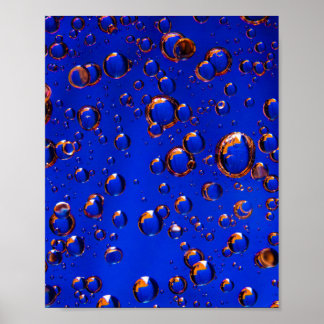 Poster Gouttelettes