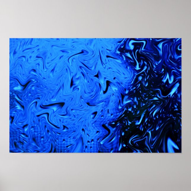 Poster Gouttes de pluie par Shirley Taylor (Devant)