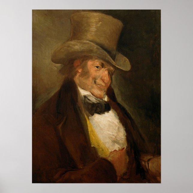 Poster Goya - Autoportrait (Devant)