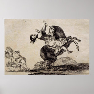 Poster Goya - Cheval d'enlèvement 1823