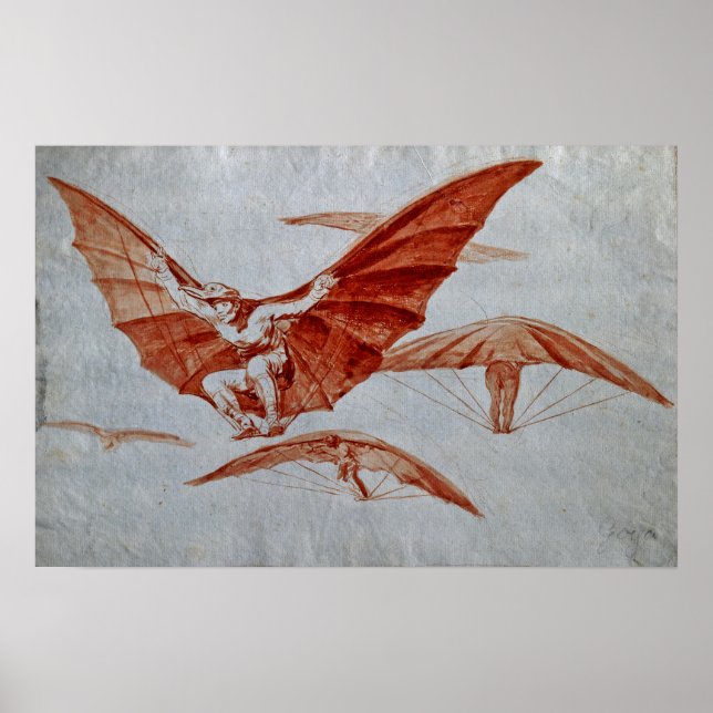 Poster Goya - Façons de voler (Devant)