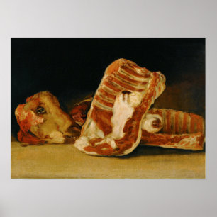 Poster Goya - La Vie Toujours Avec La Tête De Ram 1810
