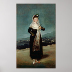 Poster Goya - Marquise Of Santiago 1804