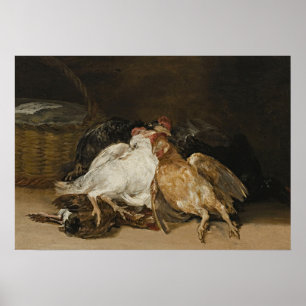 Poster Goya - Oiseau mort 1808
