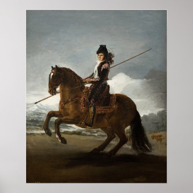 Poster Goya - Picador 1795 (Devant)