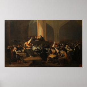 Poster Goya - Scène d'Inquisition 1819