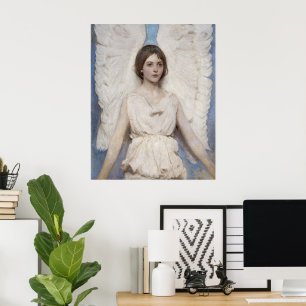 Poster Grace céleste : Angel par Abbott Handerson Thayer