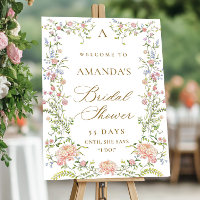 Grâce Ornée Pastel Fête de Mariage Florale Rose