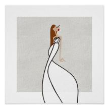 Graceful Muse Flow 1 Glam Fashion Art