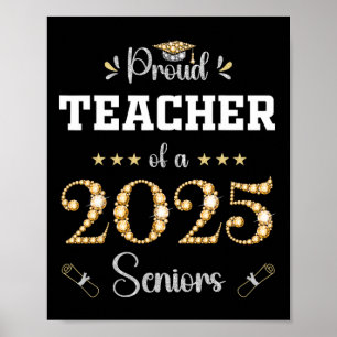 Poster Graduation 2025 Correspondante Famille Grad Party