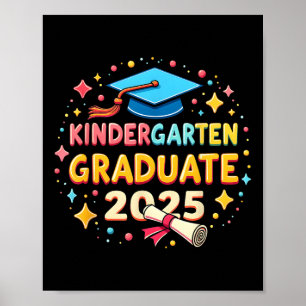Poster Graduation 2025 Graduate Kids Boys Gi