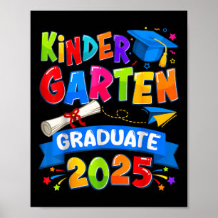 Poster Graduation 2025 Graduate Kids Boys Gi