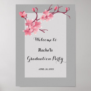 Poster Graduation Cherry Blossom