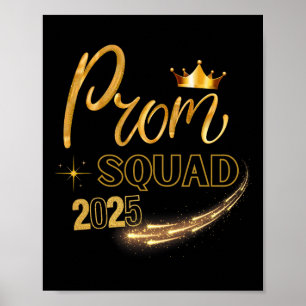 Poster Graduation De L'Équipe De Prom Cl De 2025 Partie C