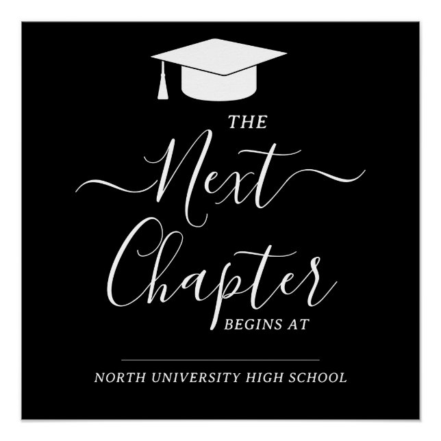 Poster Graduation Prochain Chapitre Commence Au Parti Cas (Devant)