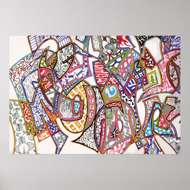 Poster Graffiti (Devant)