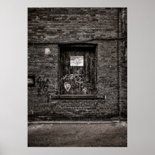 Poster Graffiti Alleyway No 4