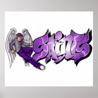 Poster Graffiti de Saints Row