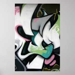 Poster graffiti de Taïwan, Taipei, Taïwan