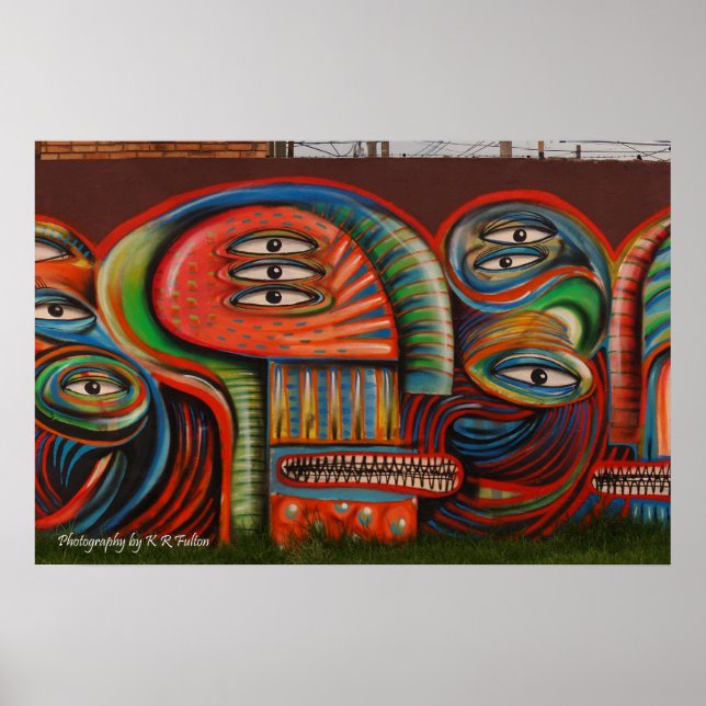 Poster: Graffiti Eyes Poster (Vorne)