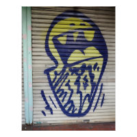 Graffiti photographié à Shinjuku, Japon