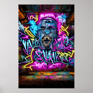 Poster Graffiti Street Art : Agissez et résistez avec Coo