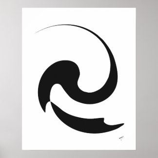 Poster Graffiti Swirl