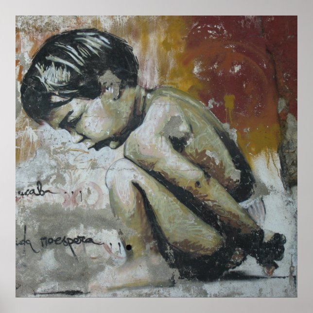 Poster Graffiti urbain (Devant)