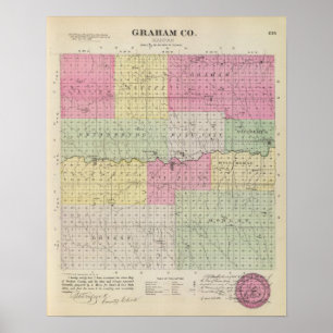 Poster Graham County, Kansas