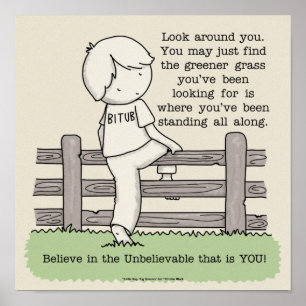 Poster Graine plus verte