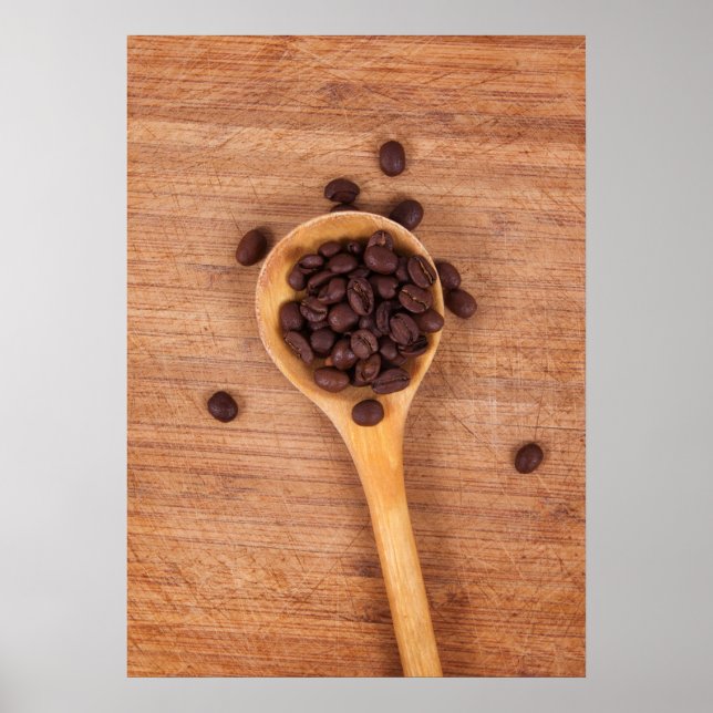 Poster Grains de café (Devant)