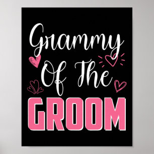 Poster Grammy De La Famille Groom Mariage Mariage Mari T