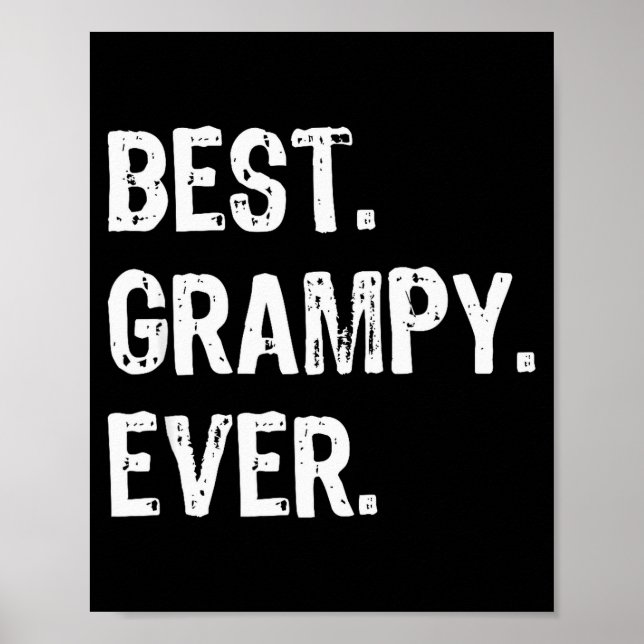 Poster Grampy Ever Funny Cool  (Devant)