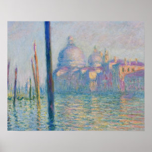 Poster Grand Canal Monet Venise Italie Peinture classique