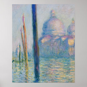 Poster Grand Canal Monet Venise Italie Peinture classique