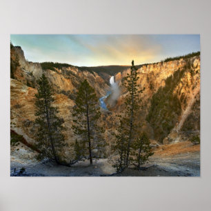 Poster Grand Canyon de Yellowstone, Yellowstone