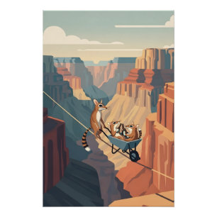 Poster Grand Canyon drôle