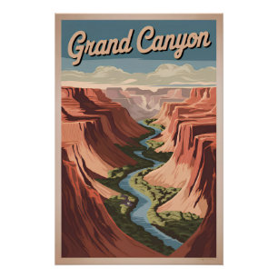 Poster Grand Canyon vintage