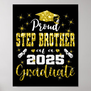 Poster Grand Fier Étape Frère De 2025 Graduate Graduati