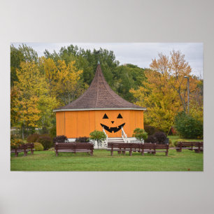 Poster Grand Gazebo de la Citrouille, Newport, Vermont