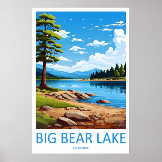Poster Grand lac Bear 3