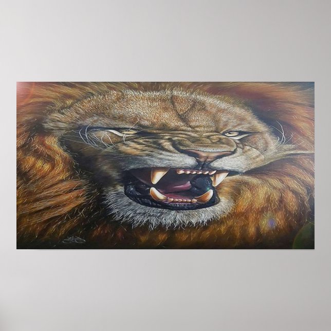 POSTER GRAND LION (Devant)