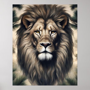 POSTER GRAND LION ART