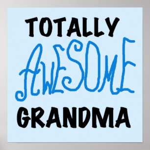 Poster Grand-maman totalement impressionnante - T-shirts